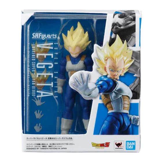 Dragon Ball S.H.Figuarts Miniature Gashapon-Super Saiyan Vegeta -Awakening Super Saiyan Blood Figure