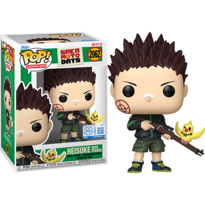 Sakamoto Days - Heisuke with Piisuke Pop! Vinyl Figure