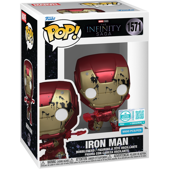The Infinity Saga - Iron Man (Red Laser) Pop! Vinyl Figure (Supreme Limited Edition)