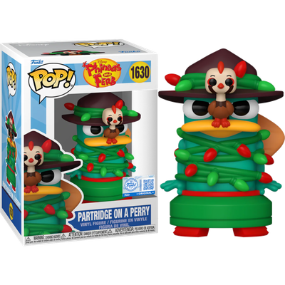 Phineas and Ferb - Partridge On A Perry Pop! Vinyl Figure