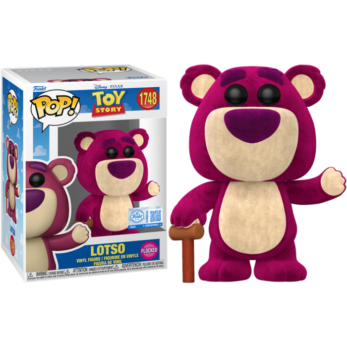 Pre-Order: Toy Story - Lotso Flocked Pop! Vinyl Figure