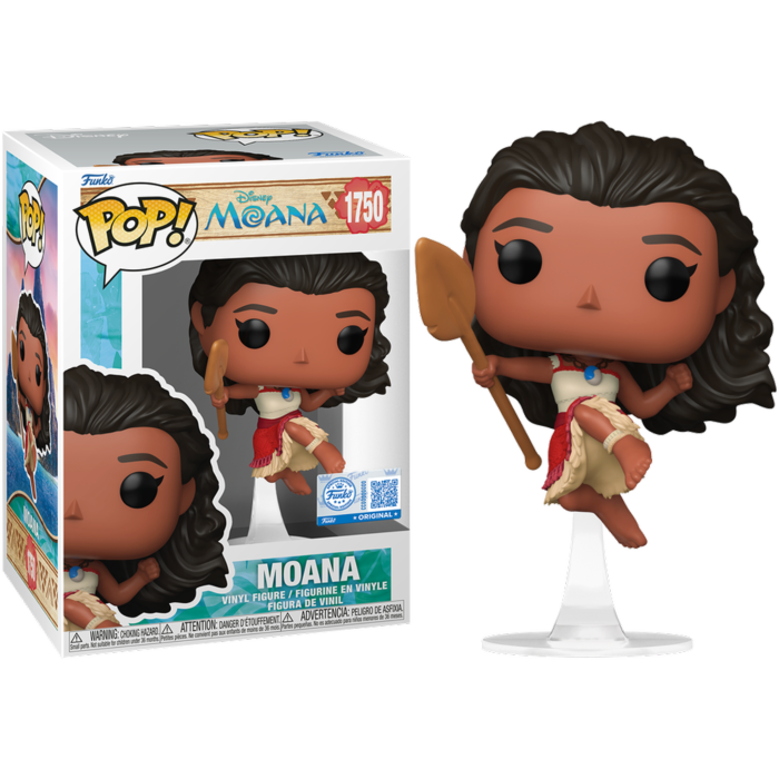 Pre-Order: Moana 2 - Moana (Leaping) Pop! Vinyl Figure