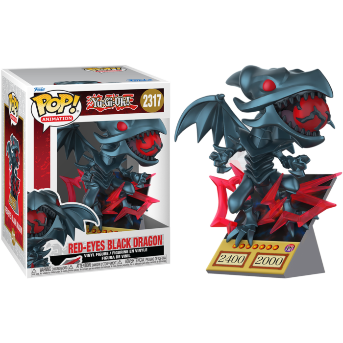 Pre-Order: Yu-Gi-Oh! - Red-Eyes Black Dragon Pop! Premium Vinyl Figure