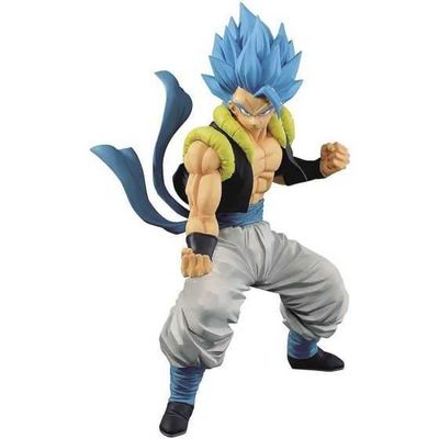 DRAGONBALL Z DOKKAN BATTLE 5TH ANNIVERSARY FIGURE - Super Saiyan God Super Saiyan Gogeta Figure (Box Opened) (Figure Brand New sealed )