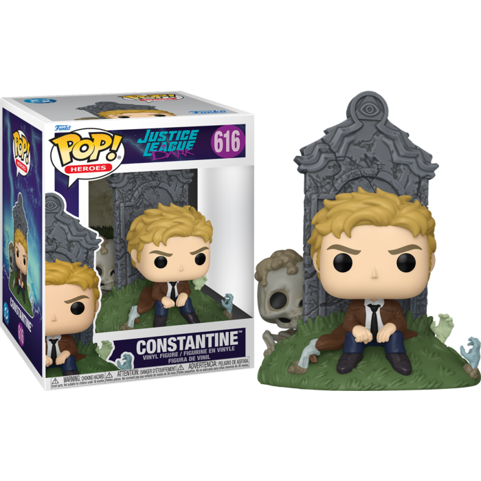 Pre-Order: Justice League Dark - Constantine Deluxe Pop! Vinyl Figure
