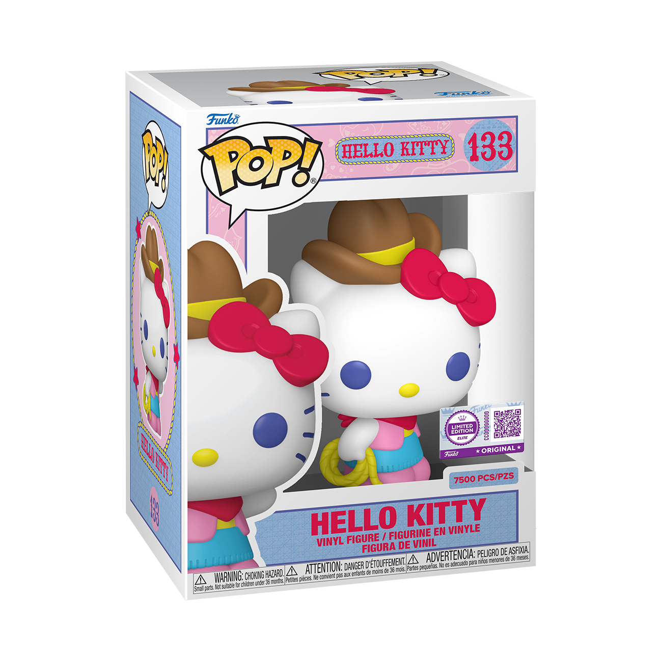 Hello Kitty- Hello Kitty (Cowgirl) Pop! Plus Vinyl Figure (7500Pc Limited Edition)