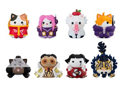 One Piece Mega Cat Project Nyan Piece Nyan! Egghead Version Box of 8 Figures