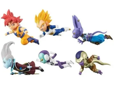 Dragon Ball Super World Collectable Figure (WCF) Historical Characters Vol.1 Set of 6 Figures
