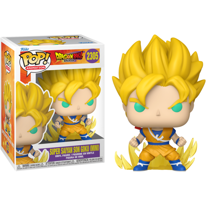 Pre-Order: Dragon Ball: Daima - Super Saiyan Son Goku (Mini) Pop! Vinyl Figure