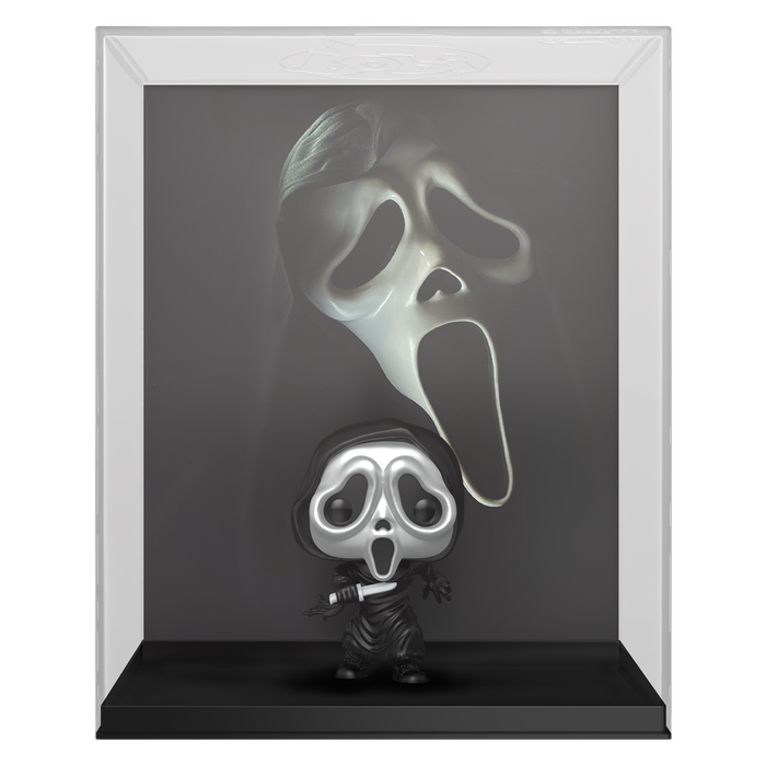Pre-Order: Scream - Ghost Face Metallic Pop! VHS Covers Vinyl Figure