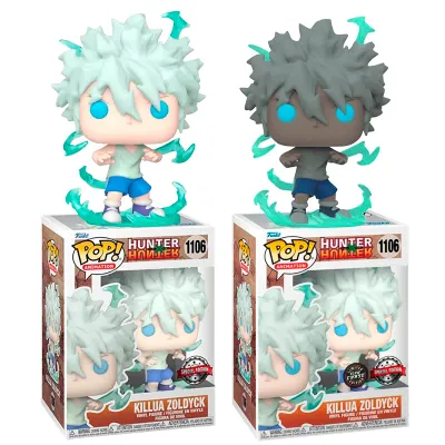 Hunter x Hunter - Killua Chase Pop! Vinyl Figure Bundle of 2