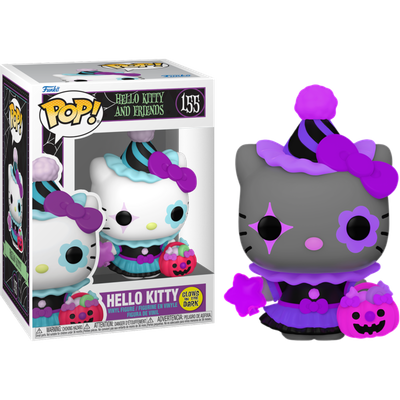 Pre-Order: Hello Kitty &amp; Friends - Hello Kitty (Spooky) Glow-in-the-Dark Pop! Vinyl Figure