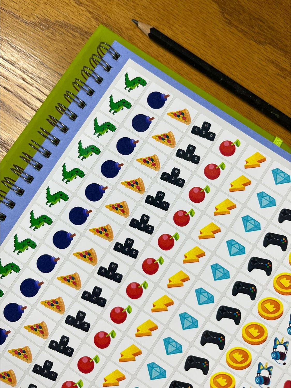 Gaming Theme 1 - NO WORDS Stickers