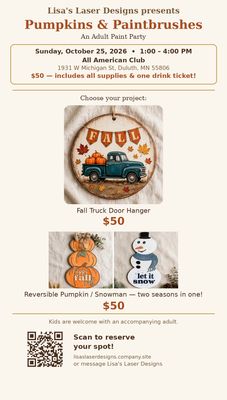 Pumpkins and Paintbrushes