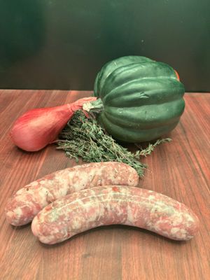 Saucisse au champignon sauvages
