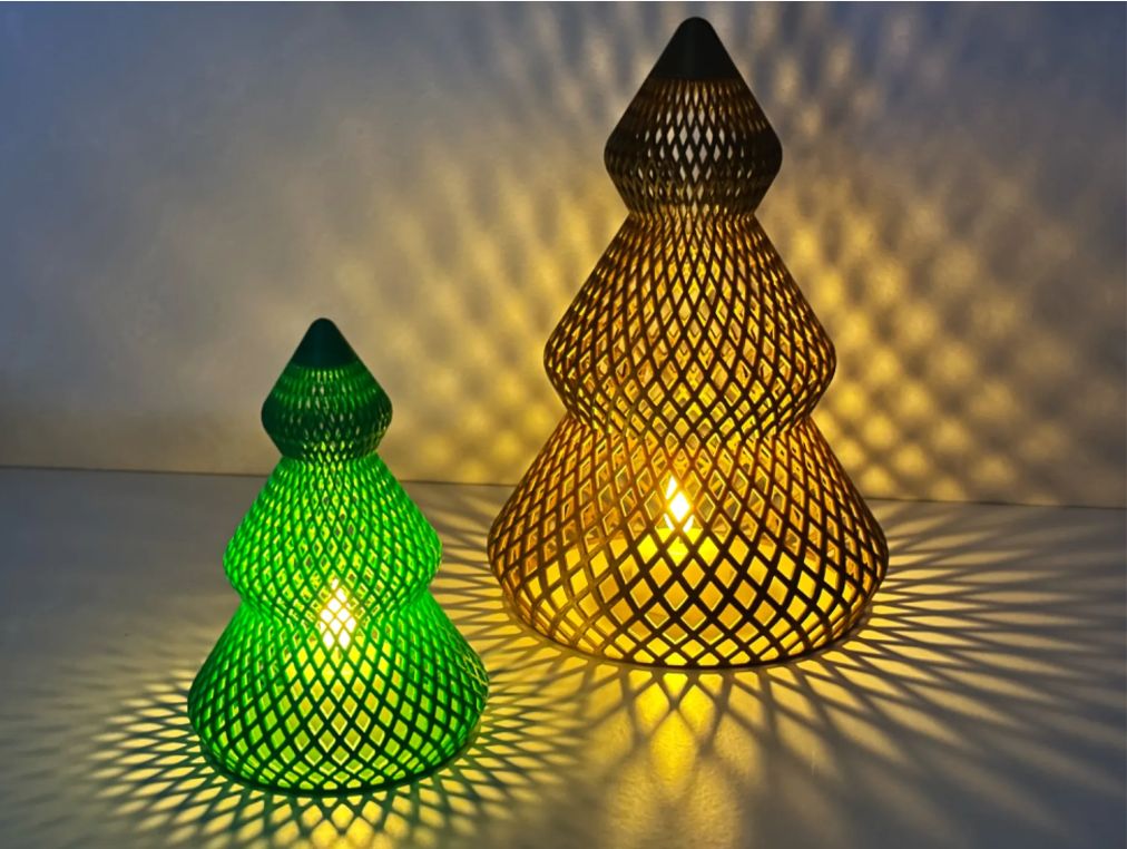 Meshed Christmas Tree