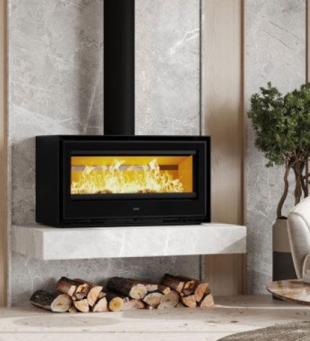 ADF Clare 100S Freestanding Wood Fireplace