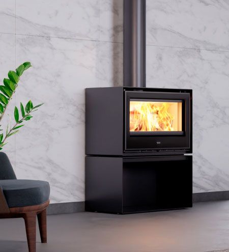 ADF Clare 80S Freestanding Wood Fireplace