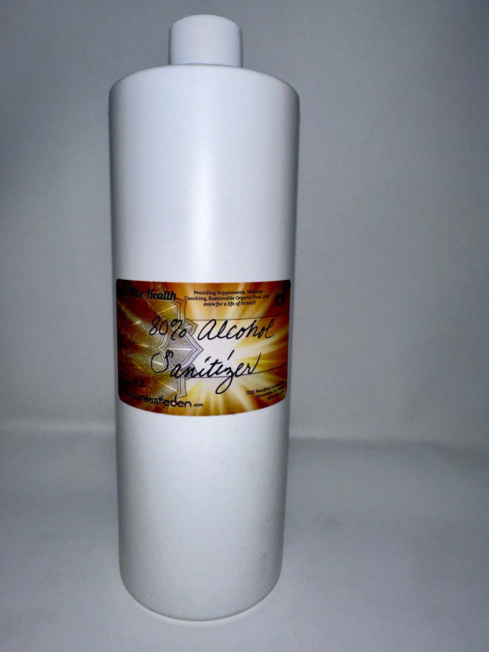 80% Alcohol Sanitizer, 32 oz