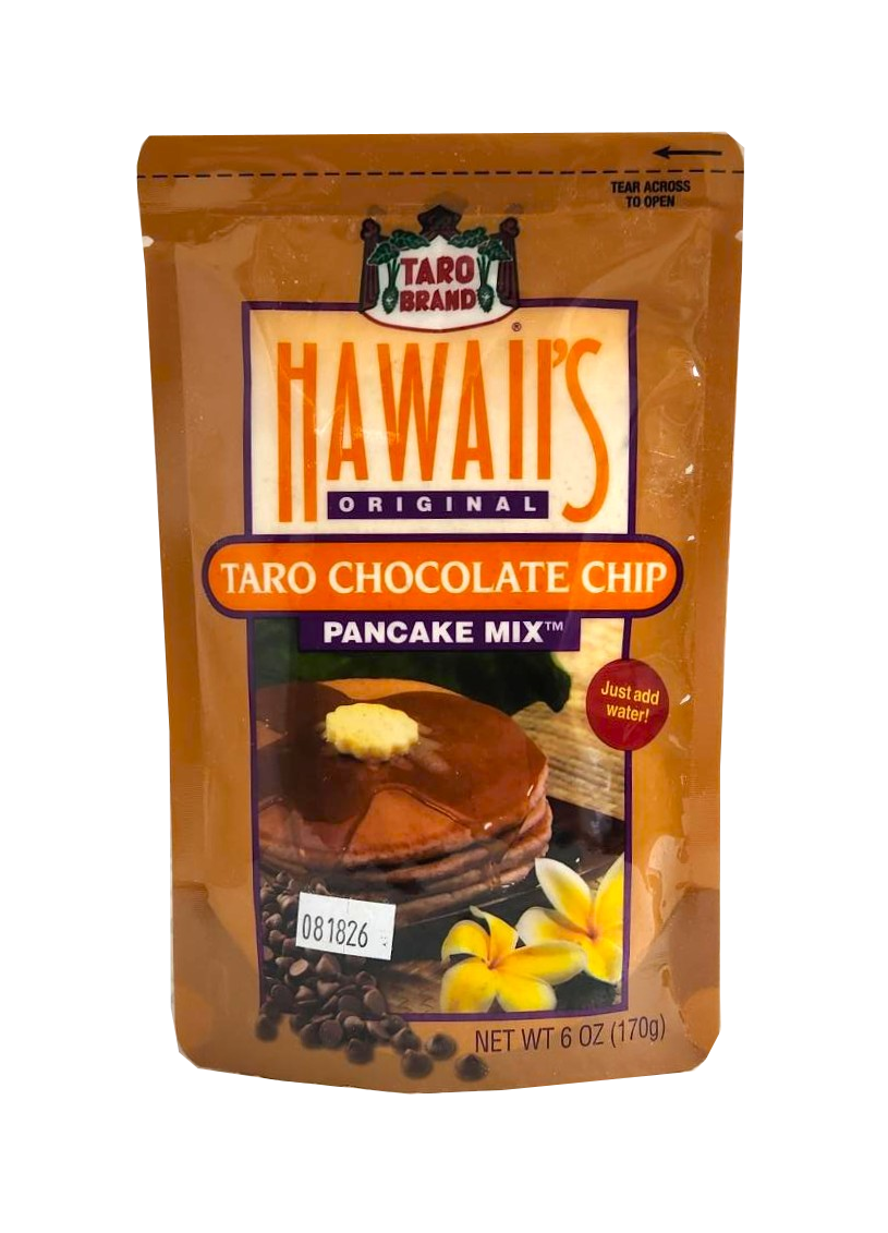 Taro Brand Hawaii's Original Taro Chocolate Chip Pancake Mix 6oz