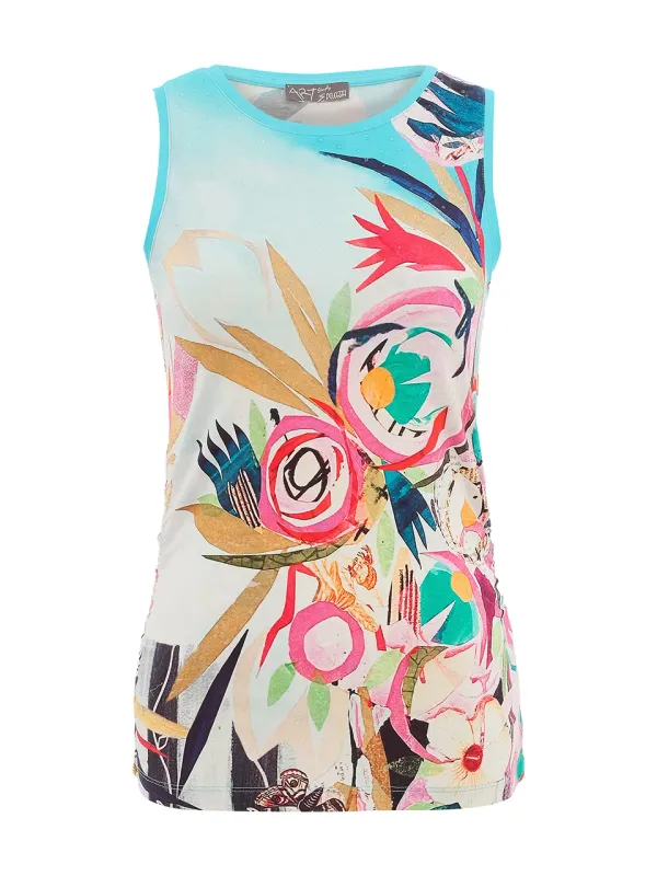 Dolcezza By Wild Curves: La Reve Eveille Art Tank Top Front