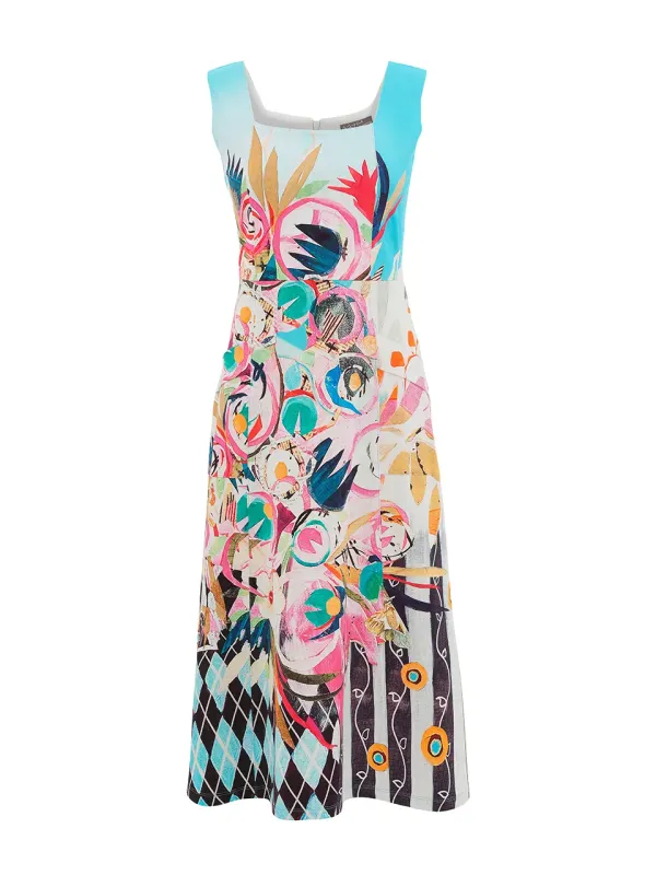 Dolcezza By Wild Curves: La Reve Eveille Art Sundress Front