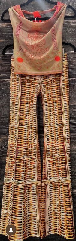 IPNG By Wild Curves: Woven Basket Illusion Comfort Pants IPNG By Wild Curves: Woven Basket Illusion Comfort Pants