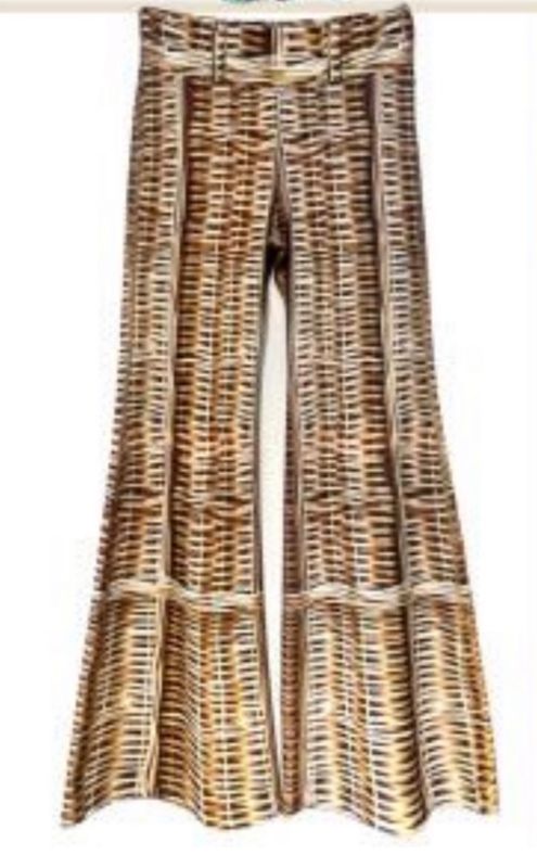 IPNG By Wild Curves: Woven Basket Illusion Comfort Pants
