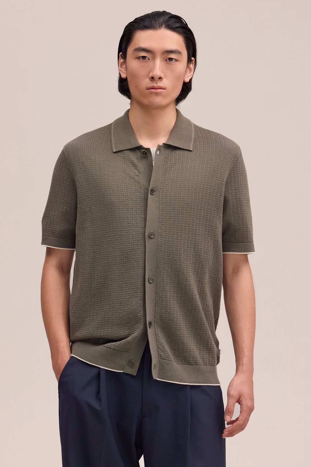 NN07 STRICK-POLO NALO