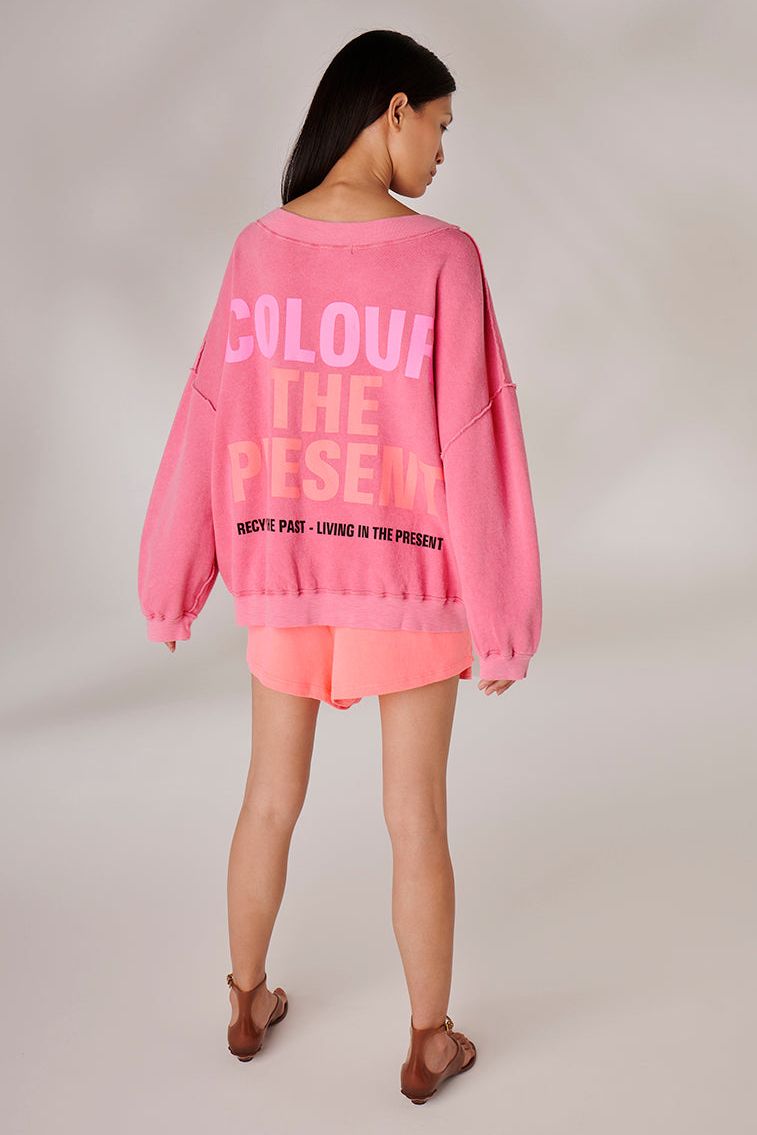 LIV BERGEN SWEATER SKY ORGANIC