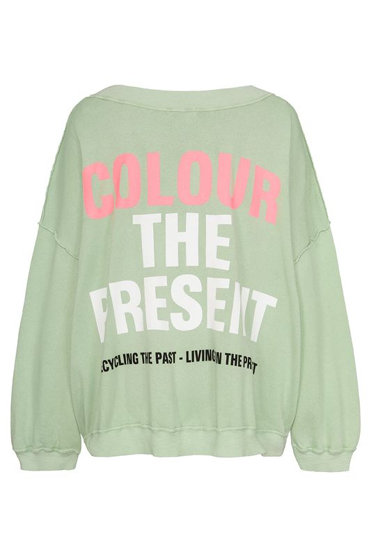 LIV BERGEN SWEATER SKY ORGANIC