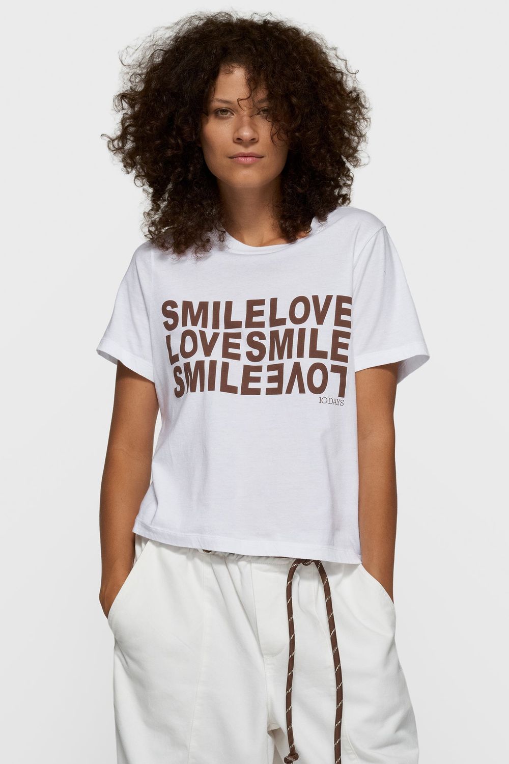 10 DAYS SHIRT SMILE LOVE