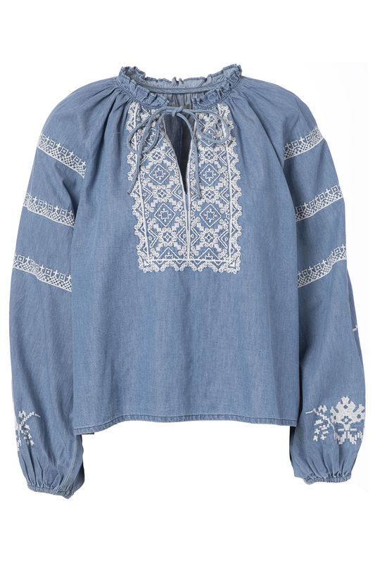 JC SOPHIE BLUSE LAINE