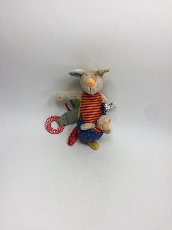 Känguru mit Baby Sigikid stehend 25 cm Sammlerstück