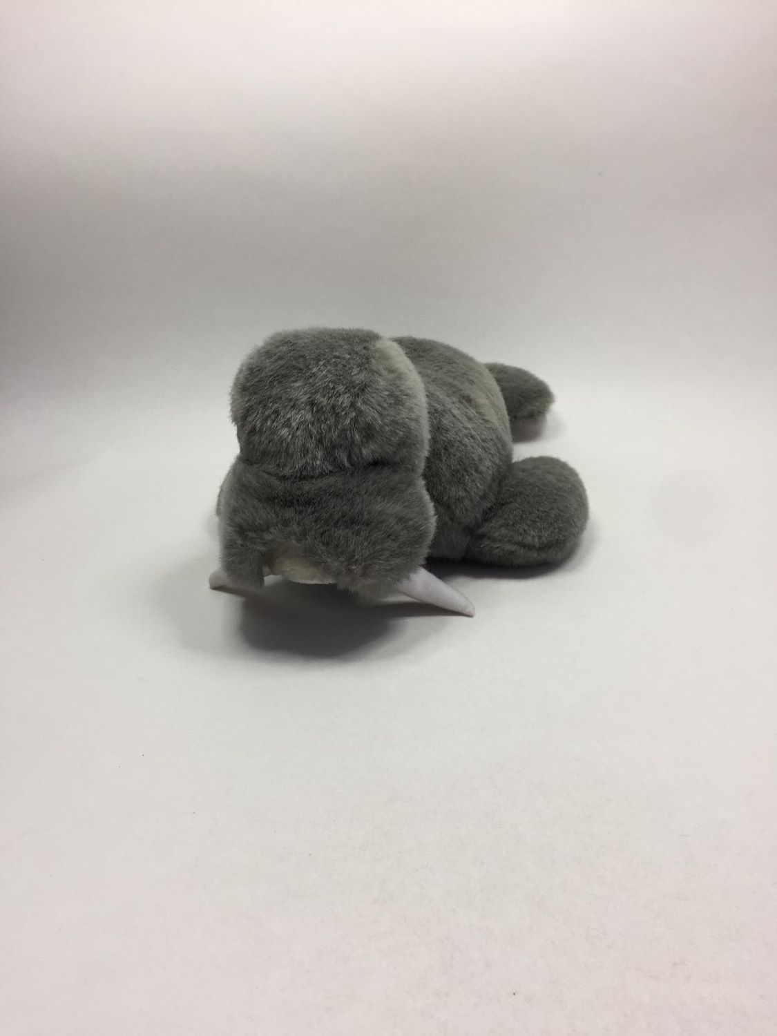 Robbe Seehund Walross mit Babys Knuffel liegend 43 cm Mega Sammlerstück