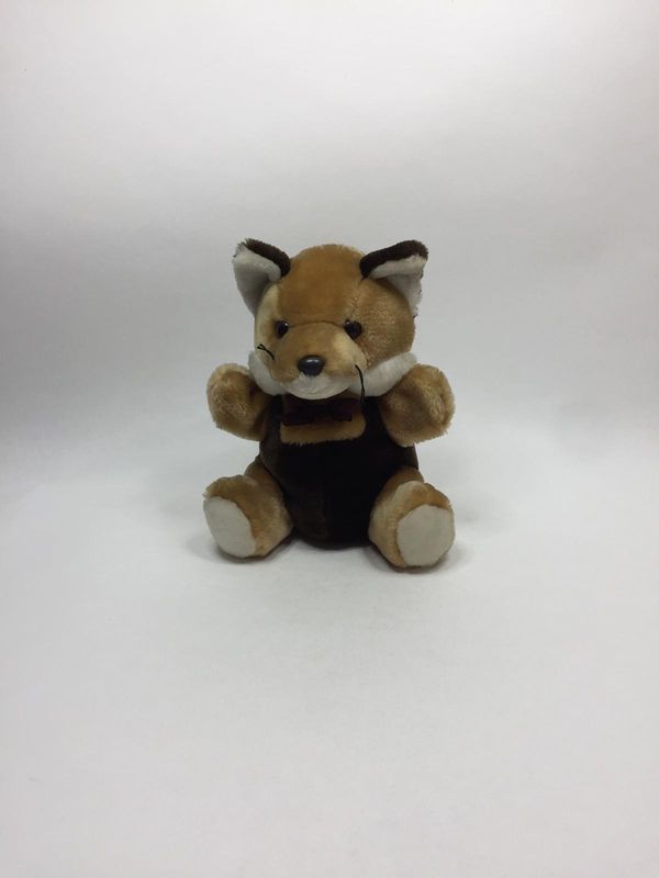Fuchs Handpuppe Bastitoys stehend 25 cm selten Fuchs Handpuppe Bastitoys stehend 25 cm selten