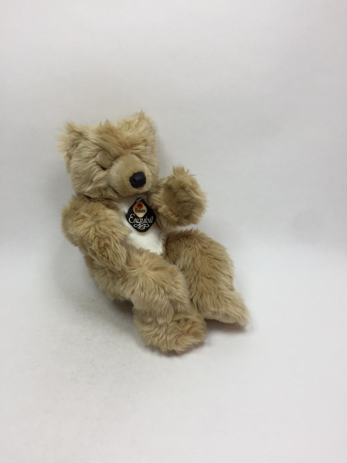 Teddy Bauer stehend 33 cm Sammlerstück mit Etikett