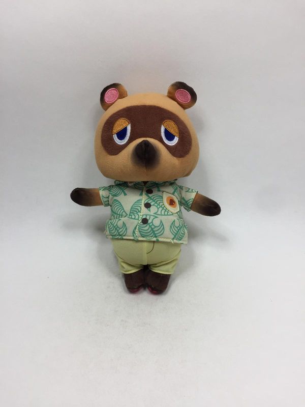 Animal Crossing Waschbär Tom Nook Simba stehend 28 cm Sammlerstück