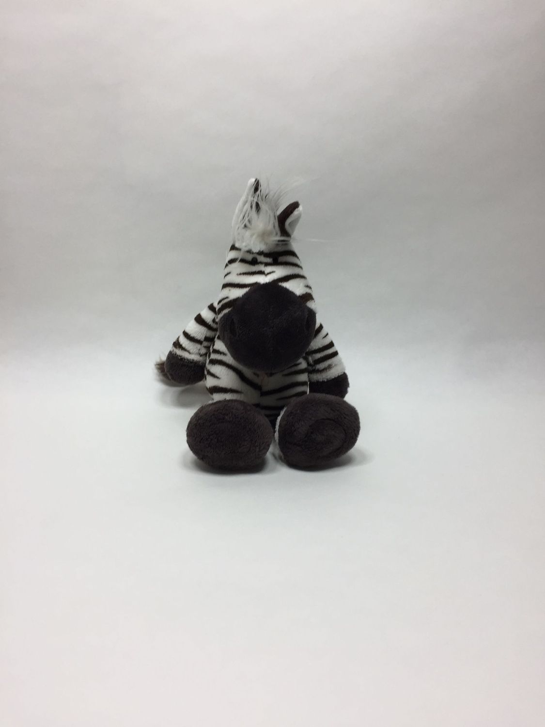 Nici Zebra ( Etikett fehlt ) stehend 40 cm Sammlerstück