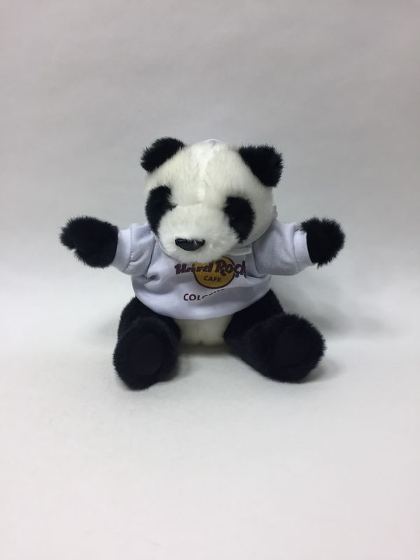 Panda Hard Rock Cafe sitzend 20 cm Rarität
