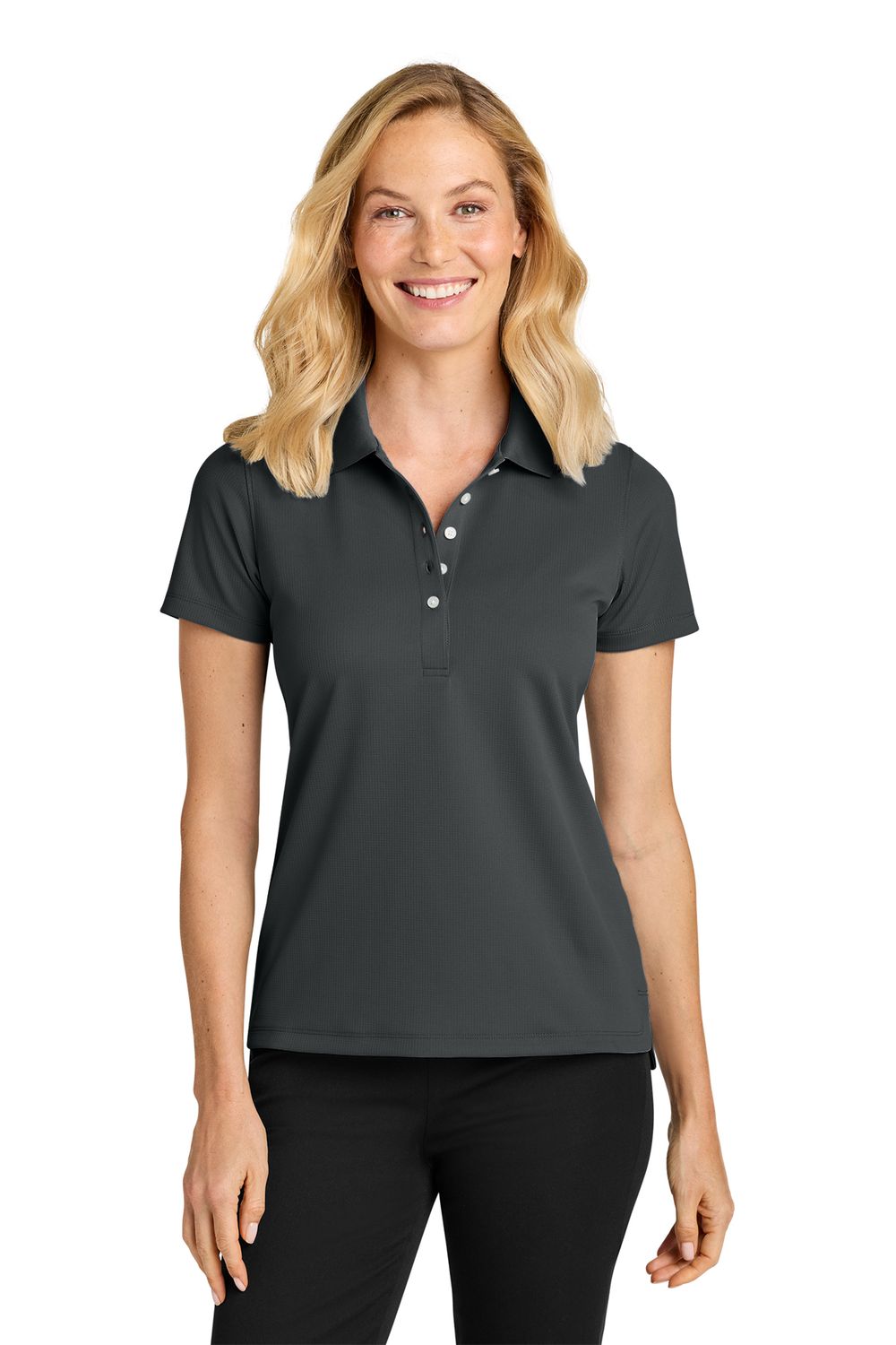 Port Authority® Women’s Dry Zone® Stain-Release Grid Polo