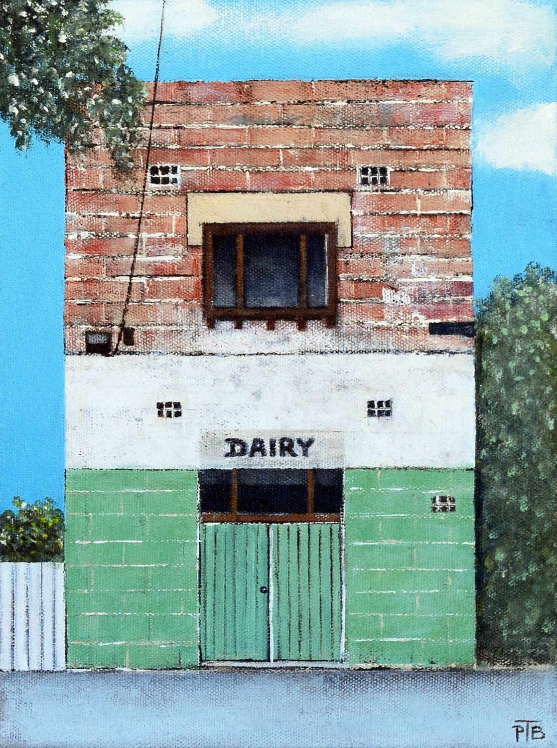 Original painting - Prahran Dairy