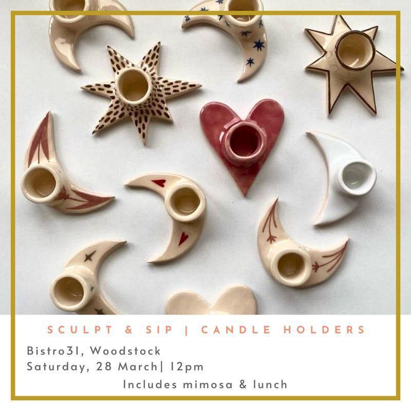 Sculpt &amp; Sip at Bistro31 (Woodstock) | 28 March 2026