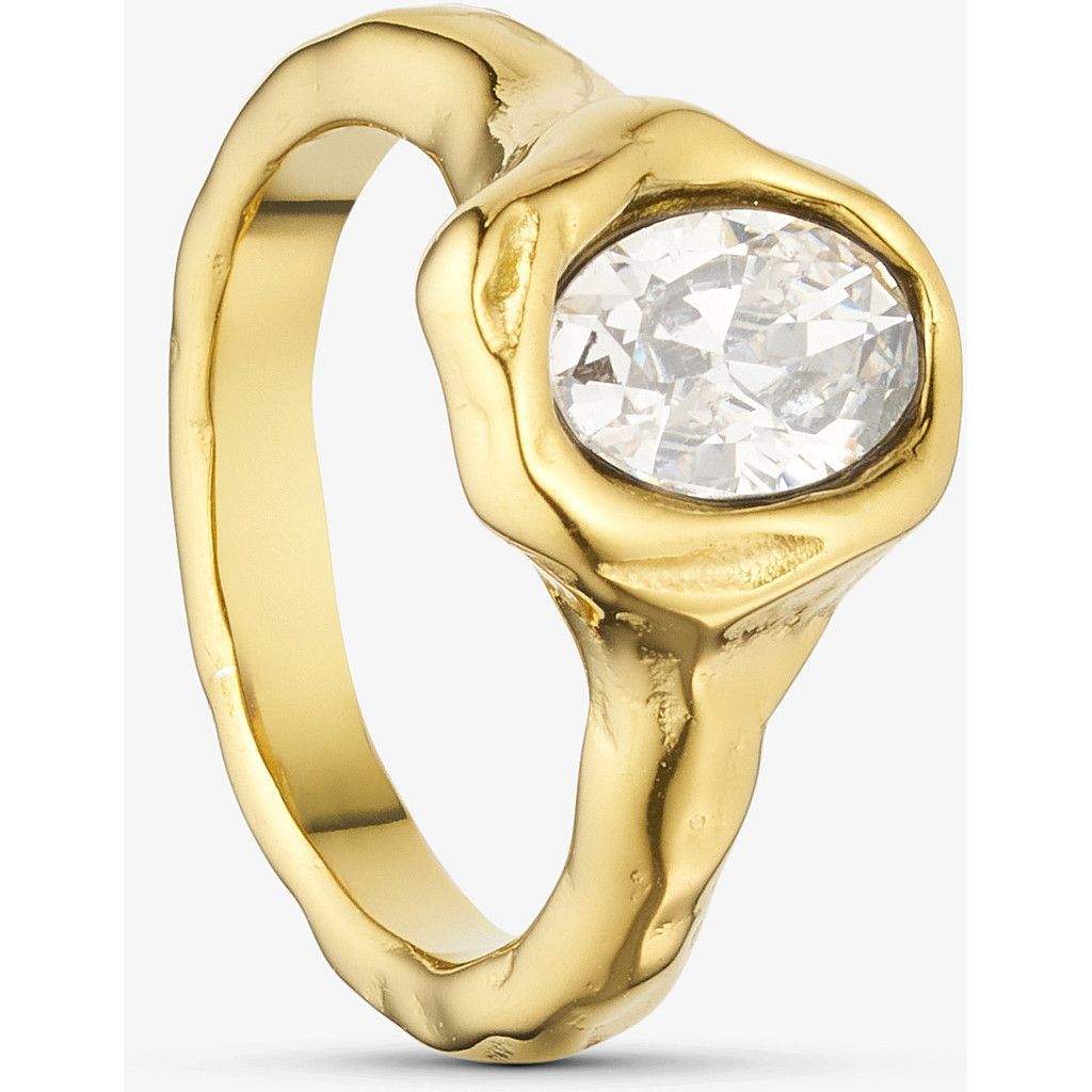 Boble Crystal Ring (Gold Plated) Wolff Jewelry