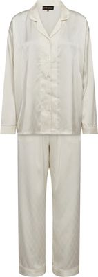 Satin Pyjamas (Creme) Hype The Detail