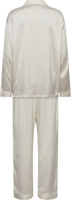 Satin Pyjamas (Creme) Hype The Detail