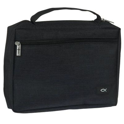 Cover (small) de lona para Biblias color negro