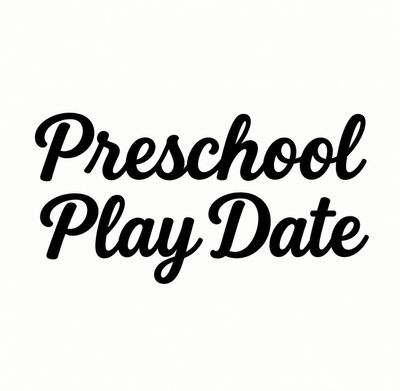 Preschool Play Date