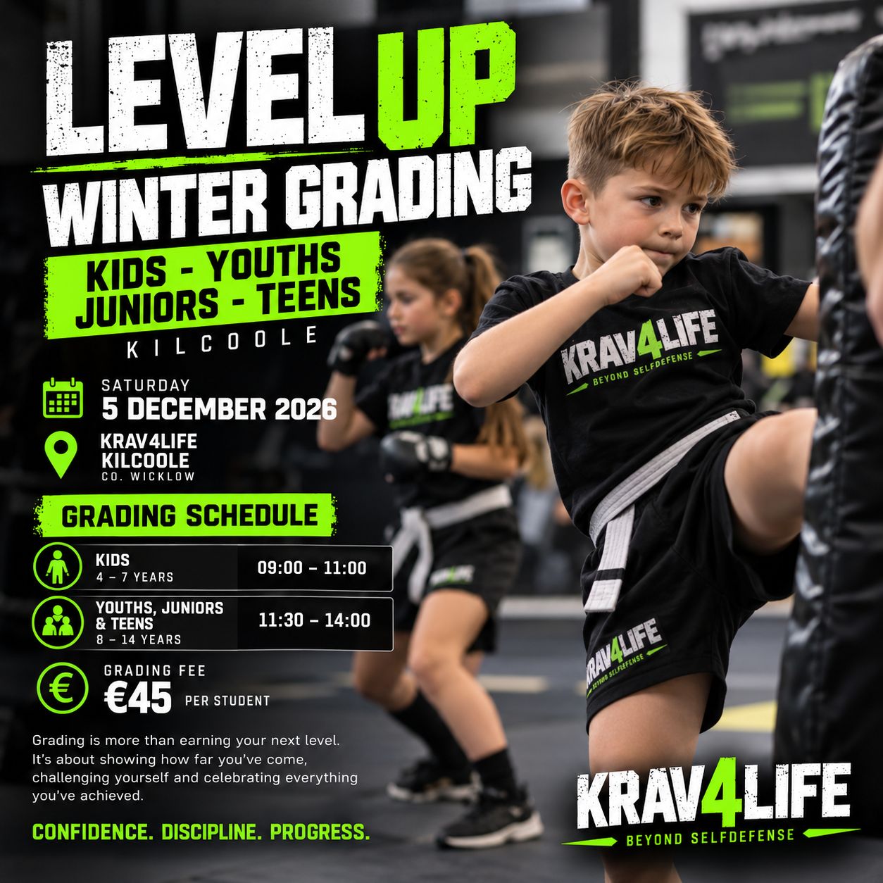 LEVEL UP – WINTER GRADING 2026 KILCOOLE LEVEL UP – WINTER GRADING 2026 KILCOOLE