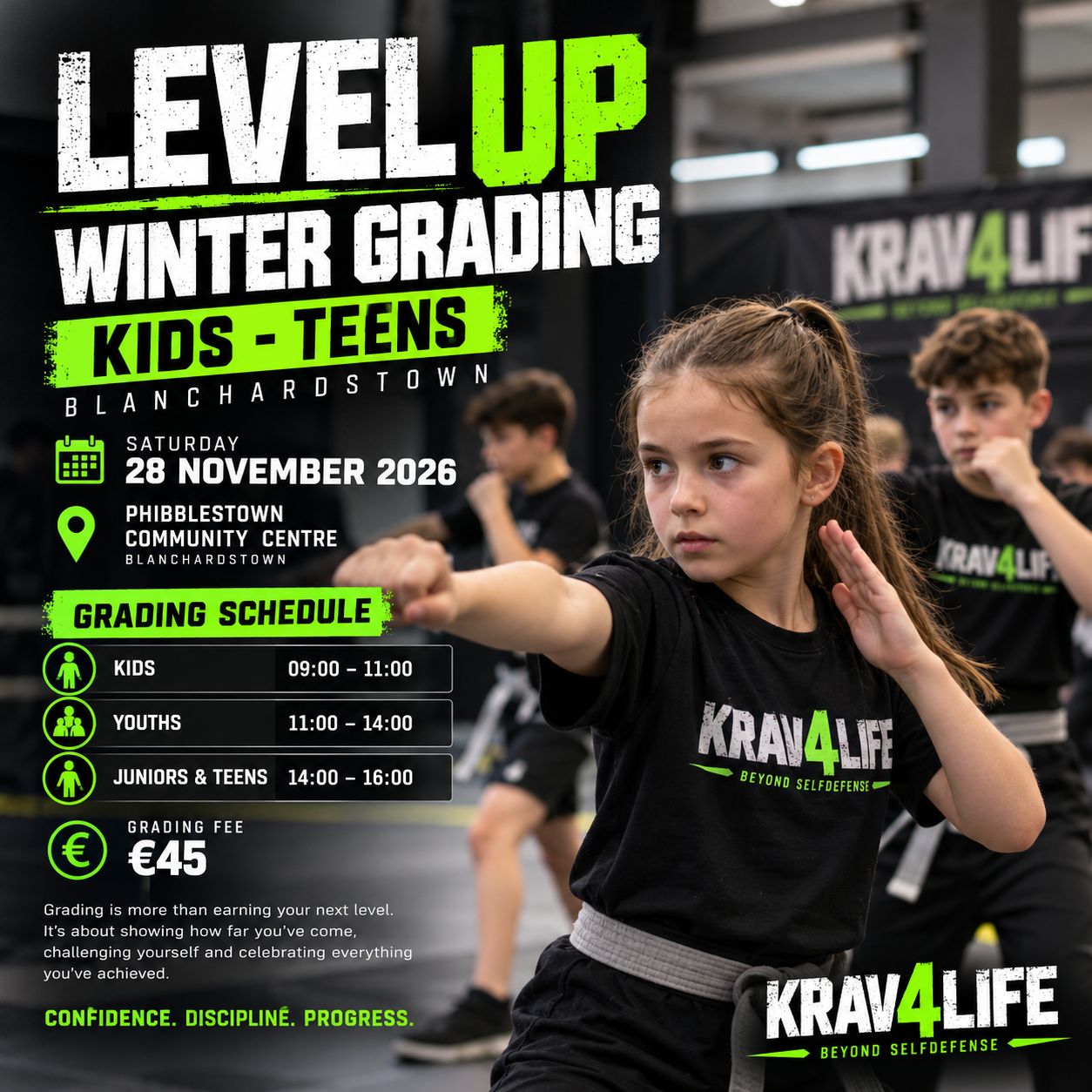 LEVEL UP – WINTER GRADING 2026 BLANCHARDSTOWN LEVEL UP – WINTER GRADING 2026 BLANCHARDSTOWN